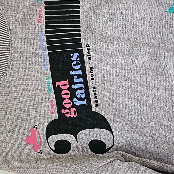 DISNEY PARKS | Sleeping Beauty Flora Fauna Merryweather Sweatshirt - Picture 2 of 8